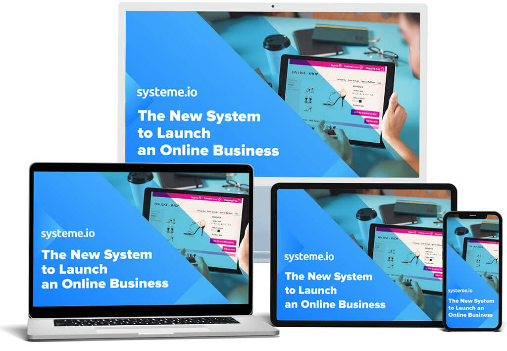 the new system to launch an online business